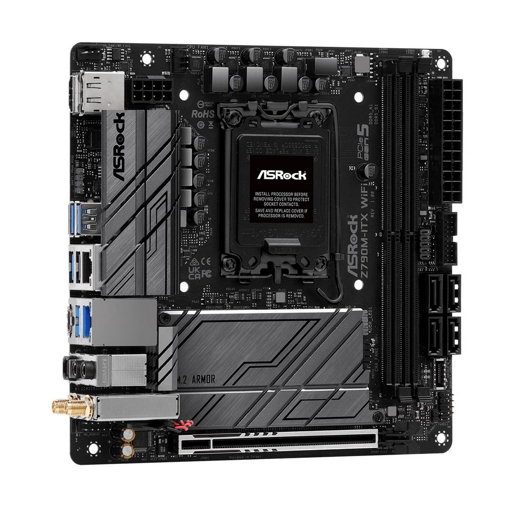 Материнская плата ASRock Z790M-ITX WIFI, RTL