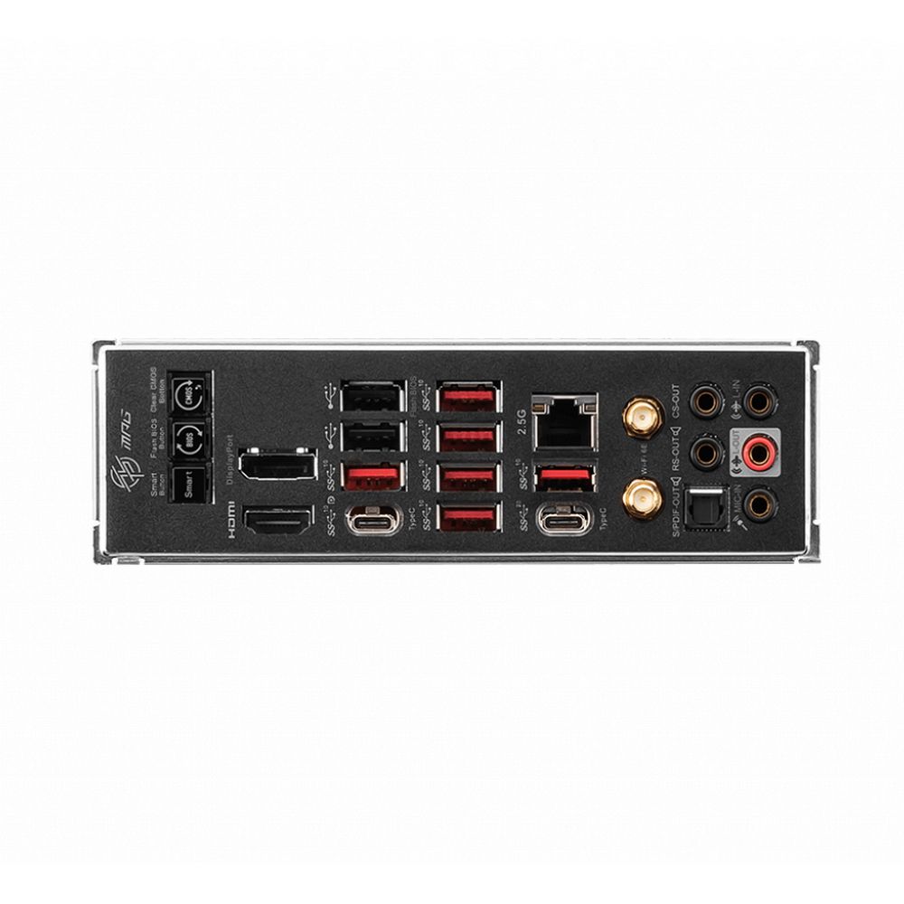 Материнская плата MSI MPG X670E CARBON WIFI X670, AM5, 4*DDR5, 3*PCIEx16, 4*M.2, 3*TypeC, 6*USB3.2Gen2, 4*USB3.2Gen1, 12*USB2.0, 6*SATA3.0, 2.5G, DP, HDMI, TypeC(DP), ATX, RTL
