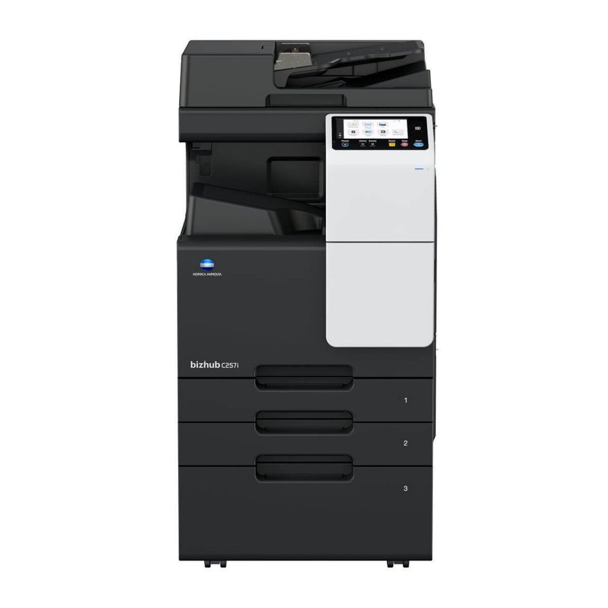 МФУ Konica Minolta bizhub C257i (A3, цветное, 25 ppm, без крышки и ADF, без тумбы, без картриджей, без кабеля питания, запуск только инженером платно)