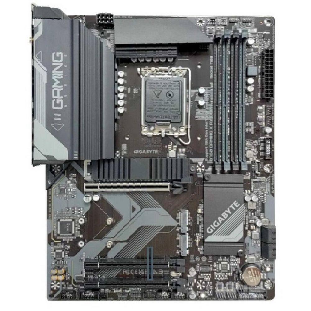 Материнская плата Gigabyte B760 GAMING X AX DDR4, Socket 1700, Intel®B760, 4xDDR4-3200, HDMI+DP, 3xPCI-Ex16, 4xSATA3(RAID 0/1/5/10), 3xM.2, 8Ch Audio, 2.5GLan, WiFi, (4+4)xUSB2.0, (4+2)xUSB3.2, (0+1)xUSB3.2 Type-C™, ATX, RTL
