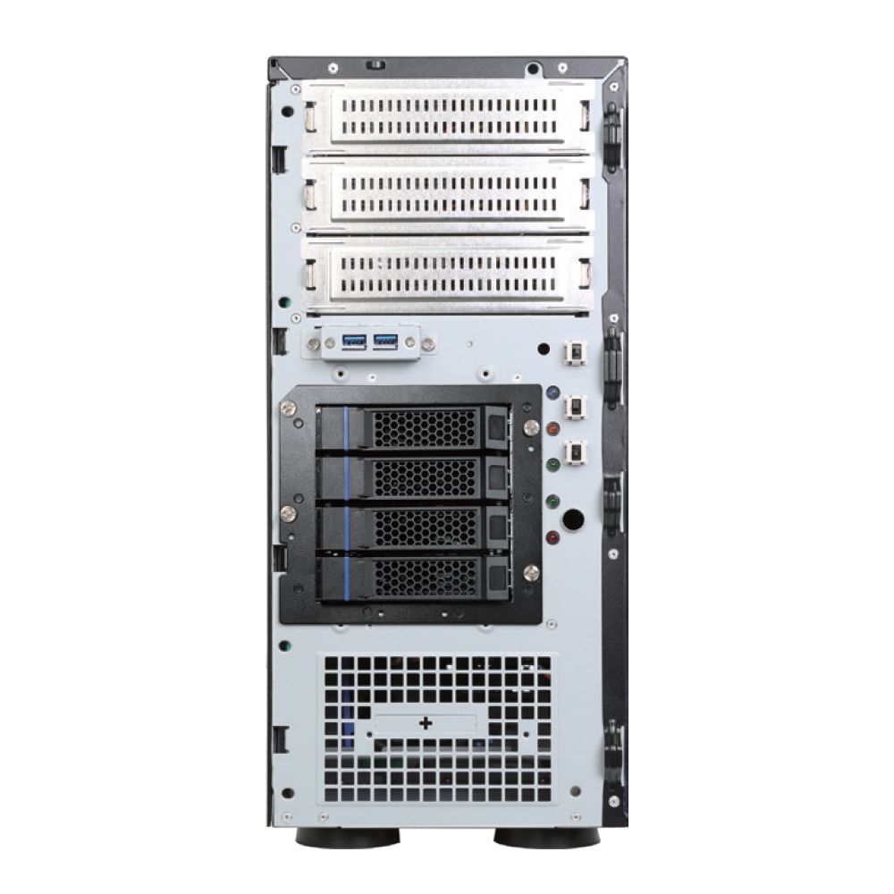 Корпус Chenbro SR20966 (SR20966-0020B0) WORKSTATION, BLACK, BEZEL BLACK, 1*12025, CRPS «(1+1), 550W, SINGLE(CHENBRO), B00, SUPPORT RACKMOUNT SLIDE RAIL PLUS, W/3.5» INTERNAL HDD CAGE»