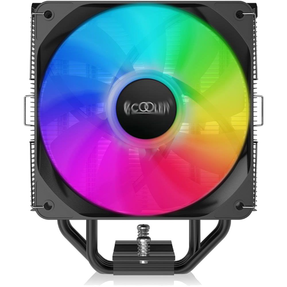 Вентилятор PCCooler PCCooler Paladin EX300S Кулер S115X/1200/1700/AM4 (24 шт/кор, TDP 125W, 120mm PWM Dynamic Multi-Color LED, 3 тепловые трубки 6мм, 400-1800RPM, 28,6dBa) (111948)
