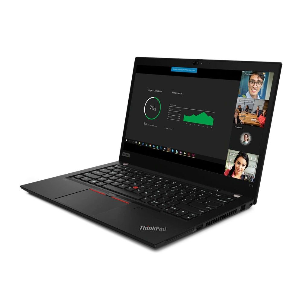 Ноутбук Lenovo ThinkPad T14 Gen 2 Intel Core i5-1135G7/8Gb/SSD256Gb/14"/IPS/FHD/60Hz/Win11Pro/Eng Keyboard/EU Plug/Black (20W1SG6L00)