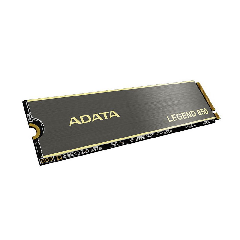 Твердотельный накопитель SSD ADATA ALEG-850-1TCS PCIe Gen4x4 with NVMe, 5000/4500, IOPS 400/550K, MTBF 2M, 3D NAND, 1000TBW, 0,55DWPD, Heat Sink, SMI SM2269XT, Work with PS5, RTL (936998)