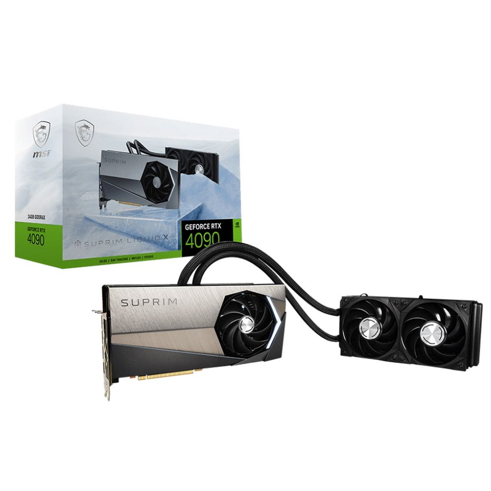 Видеокарта MSI RTX4090 SUPRIM LIQUID X 24GB GDDR6X 384-bIt 3xDP HDMI GDDR6X 384-bIt 3xDP HDMI (019224)