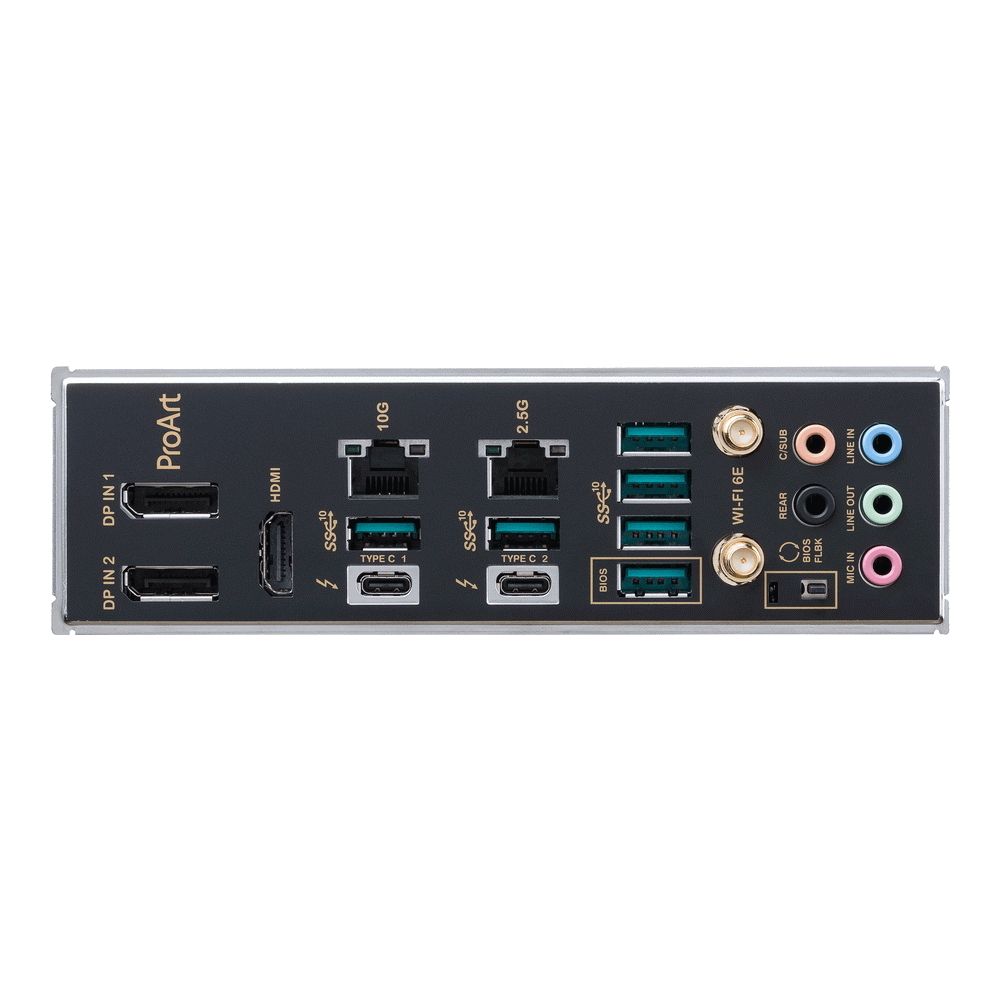 Материнская плата ASUS PROART Z790-CREATOR WIFI LGA1700 ATX 4xDDR5 3xPCIEx16 4xM.2 2xThunderbolt 2xDP HDMI 2.5GLAN 10GLAN Wi-Fi 6E (90MB1DV0-M0EAY0)
