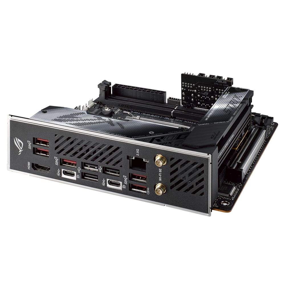 Материнская плата ASUS ROG STRIX X670E-I GAMING WIFI /AM5,X670,USB3.2 GEN 2,MB (90MB1B70-M0EAY0) /AM5,X670,USB3.2 GEN 2,MB (90MB1B70-M0EAY0)