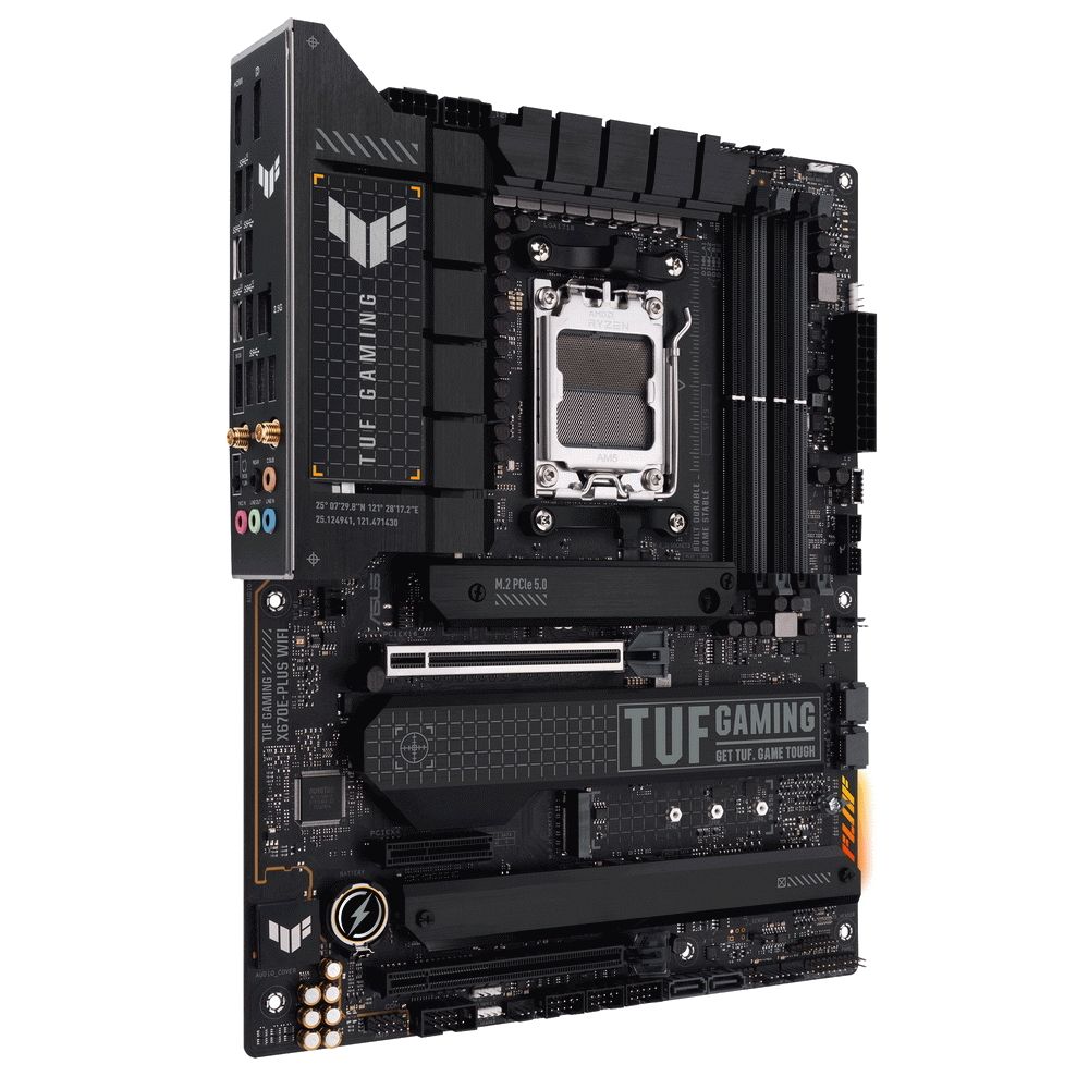 Материнская плата ASUS TUF GAMING X670E-PLUS WIFI /AM5, X670,PCIE 5.0,MB (90MB1BK0-M0EAY0) /AM5, X670,PCIE 5.0,MB (90MB1BK0-M0EAY0)