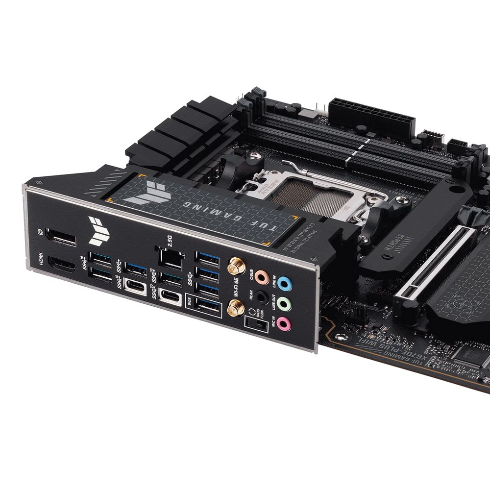 Материнская плата ASUS TUF GAMING X670E-PLUS WIFI /AM5, X670,PCIE 5.0,MB (90MB1BK0-M0EAY0) /AM5, X670,PCIE 5.0,MB (90MB1BK0-M0EAY0)
