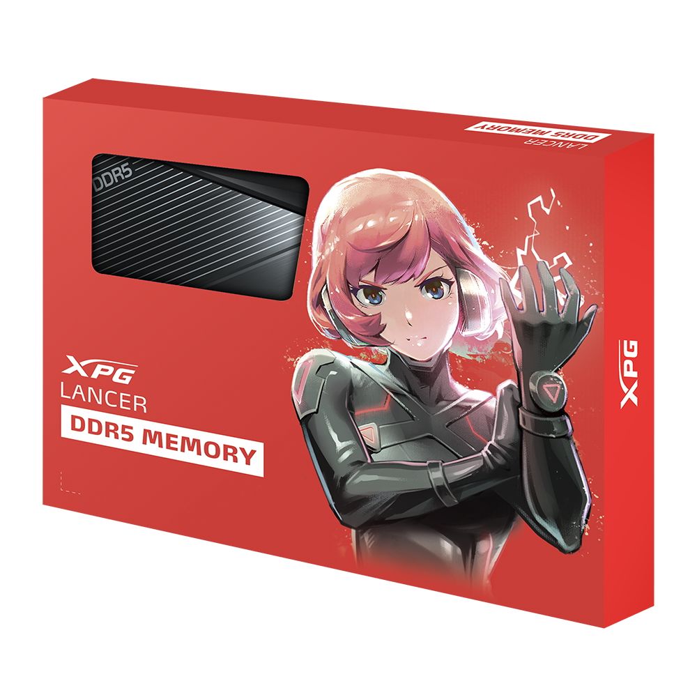 Комплект модулей памяти ADATA 16GB DDR5 5200 DIMM XPG Lancer AX5U5200C3816G-DCLARWH Non-ECC, CL38, AX5U5200C388G-DCLABK 1.25V, RTL