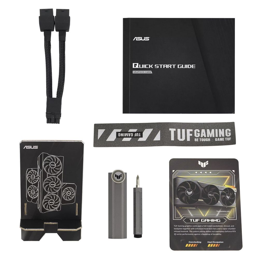Видеокарта ASUS TUF-RTX4070TI-12G-GAMING /RTX4070TI,HDMI*2,DP*3,12G,D6X /RTX4070TI,HDMI*2,DP*3,12G,D6X