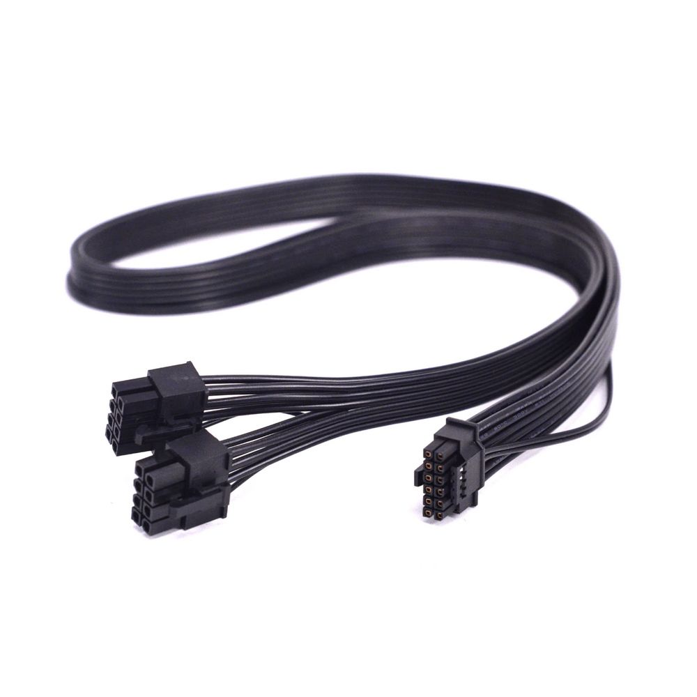 Аксессуары Silverstone G56PP14EPS00020 Кабель 2 x EPS 8 pin (PSU) to 12+4 pin (GPU) 12VHPWR PCIe Gen5 cable 2 x EPS 8 pin (PSU) to 12+4 pin (GPU) 12VHPWR PCIe Gen5 cable