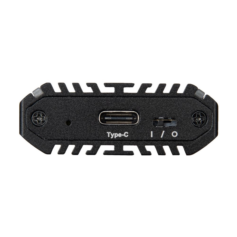 Корпус для HDD/SSD Silverstone G590MS13B000010 USB-C 3.2 Gen2 10Gbps NVMe / SATA M.2 SSD RGB enclosure
