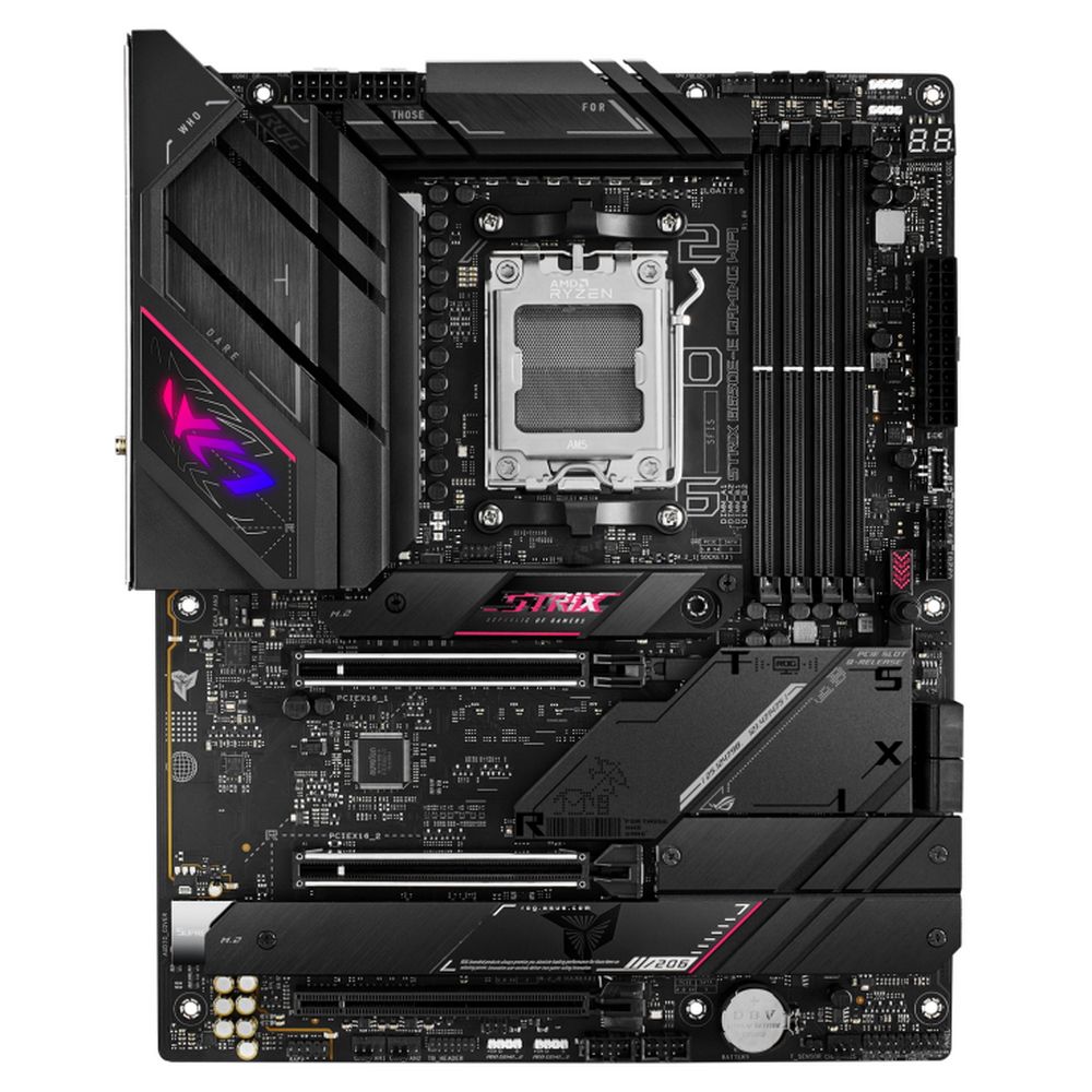 Материнская плата ASUS ROG STRIX B650E-E GAMING WIFI AM5 ATX 4xDDR5 3xPCIEx16 4xM.2 2xUSB-C DP HDMI 2.5GLAN Wi-Fi 6E (90MB1BB0-M0EAY0)