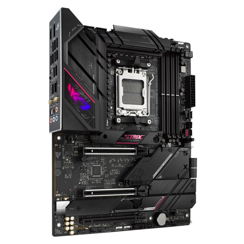 Материнская плата ASUS ROG STRIX B650E-E GAMING WIFI AM5 ATX 4xDDR5 3xPCIEx16 4xM.2 2xUSB-C DP HDMI 2.5GLAN Wi-Fi 6E (90MB1BB0-M0EAY0)
