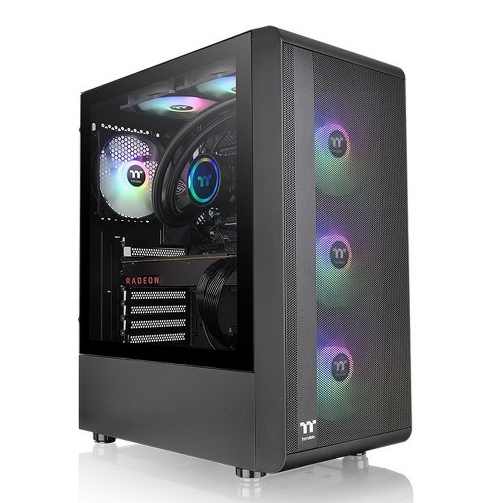 Корпус Thermaltake S200 TG ARGB CA-1X2-00M1WN-00, Black