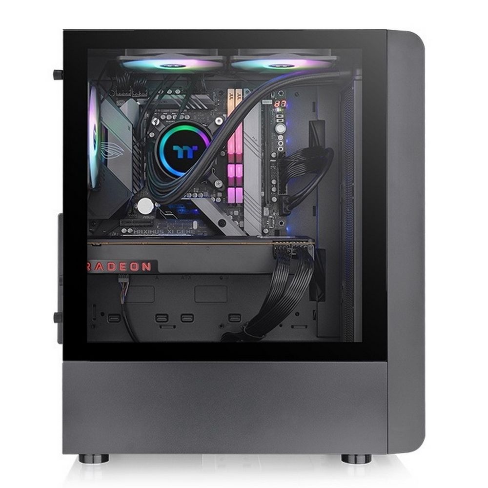 Корпус Thermaltake S200 TG ARGB CA-1X2-00M1WN-00, Black