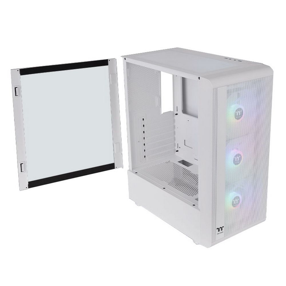 Корпус Thermaltake S200 TG ARGB Snow CA-1X2-00M6WN-00, White, Brown Box