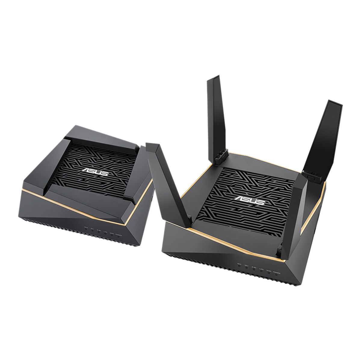 Маршрутизатор ASUS RT-AX92U(2-PK) WiFi 6 4x1G 2xUSB+4x1G 2xUSB 4804+867+400Mbps 5GHz/2.4GHz (90IG04P0-MU2020) (90IG04P0-MU2020)