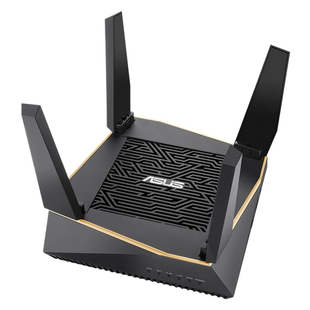 Маршрутизатор ASUS RT-AX92U(2-PK) WiFi 6 4x1G 2xUSB+4x1G 2xUSB 4804+867+400Mbps 5GHz/2.4GHz (90IG04P0-MU2020) (90IG04P0-MU2020)