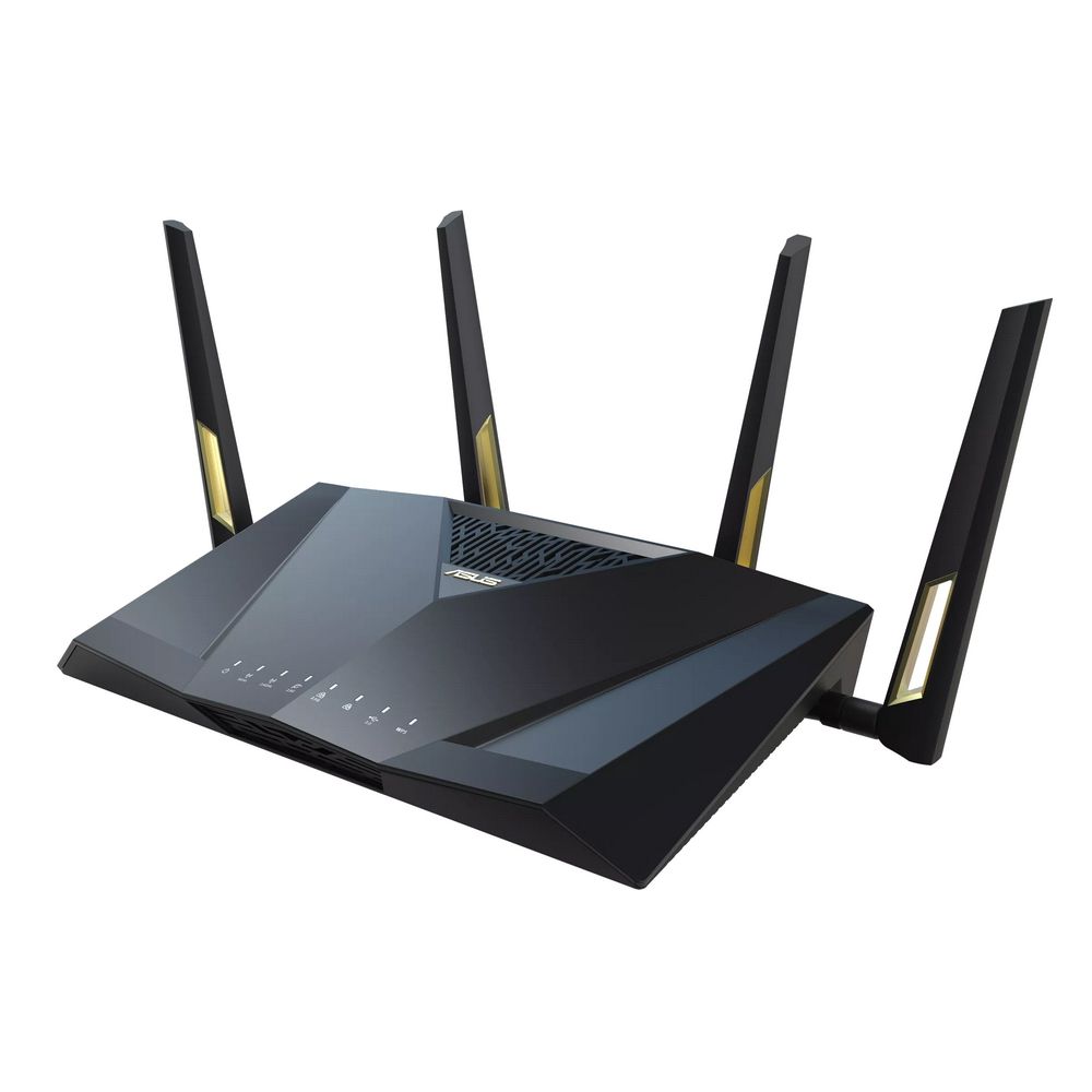 Маршрутизатор ASUS RT-AX88U PRO WiFi 6 2.5G 4x1G USB 4804+1148Mbps 5GHz/2.4GHz (90IG0820-MO3A00)