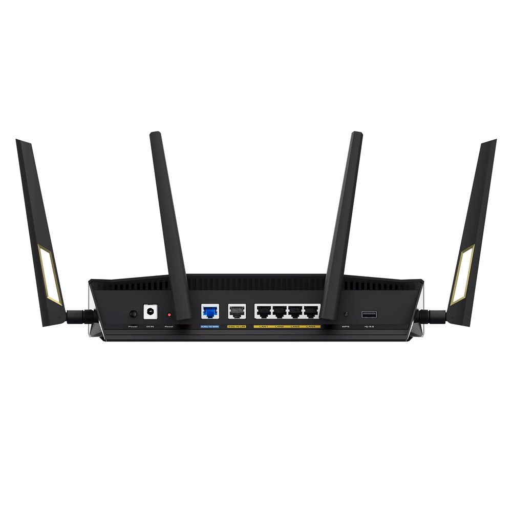 Маршрутизатор ASUS RT-AX88U PRO WiFi 6 2.5G 4x1G USB 4804+1148Mbps 5GHz/2.4GHz (90IG0820-MO3A00)