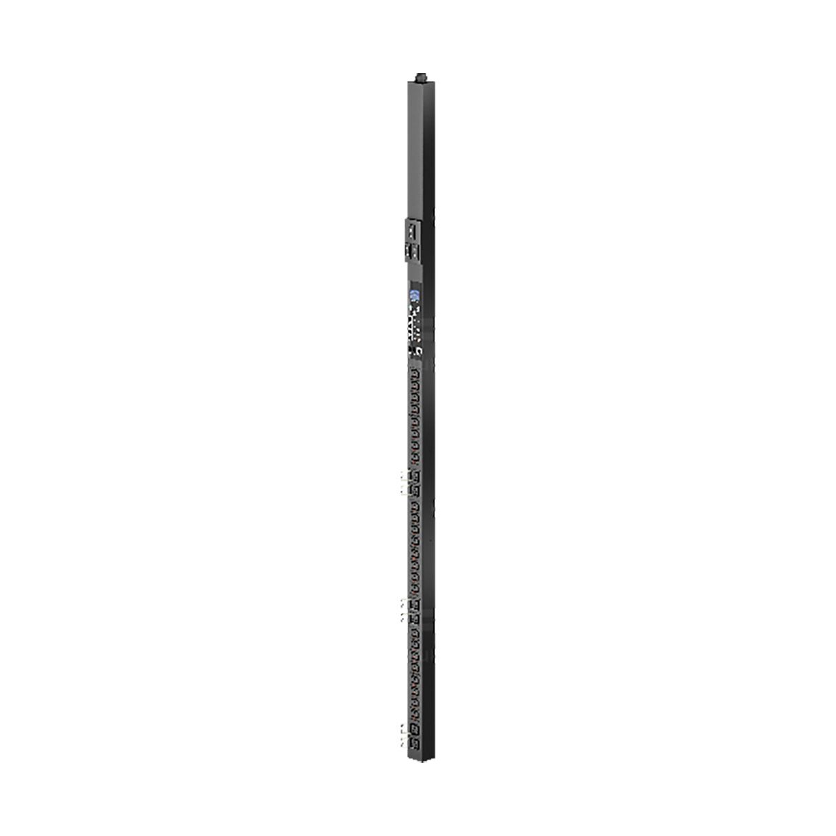 Блок розеток C3Solution Блок распределения питания PDU с мониторингом C3, 1 фаза, 32А, С13-20, С19-4, 2 автомата, вх. IEC 309, кабель 3м