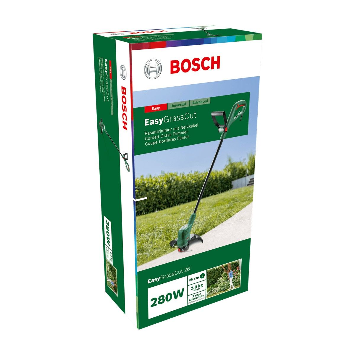 Электрический триммер Bosch EasyGrassCut 26 280 Вт (06008C1J01)