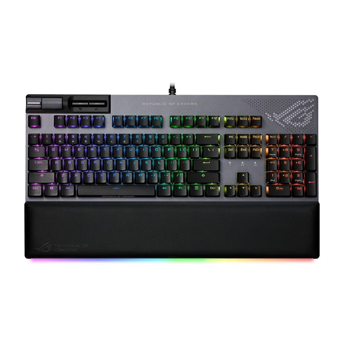 Клавиатура ASUS XA07 STRIX FLARE II ANI ROG NX Red PBT 100% USB