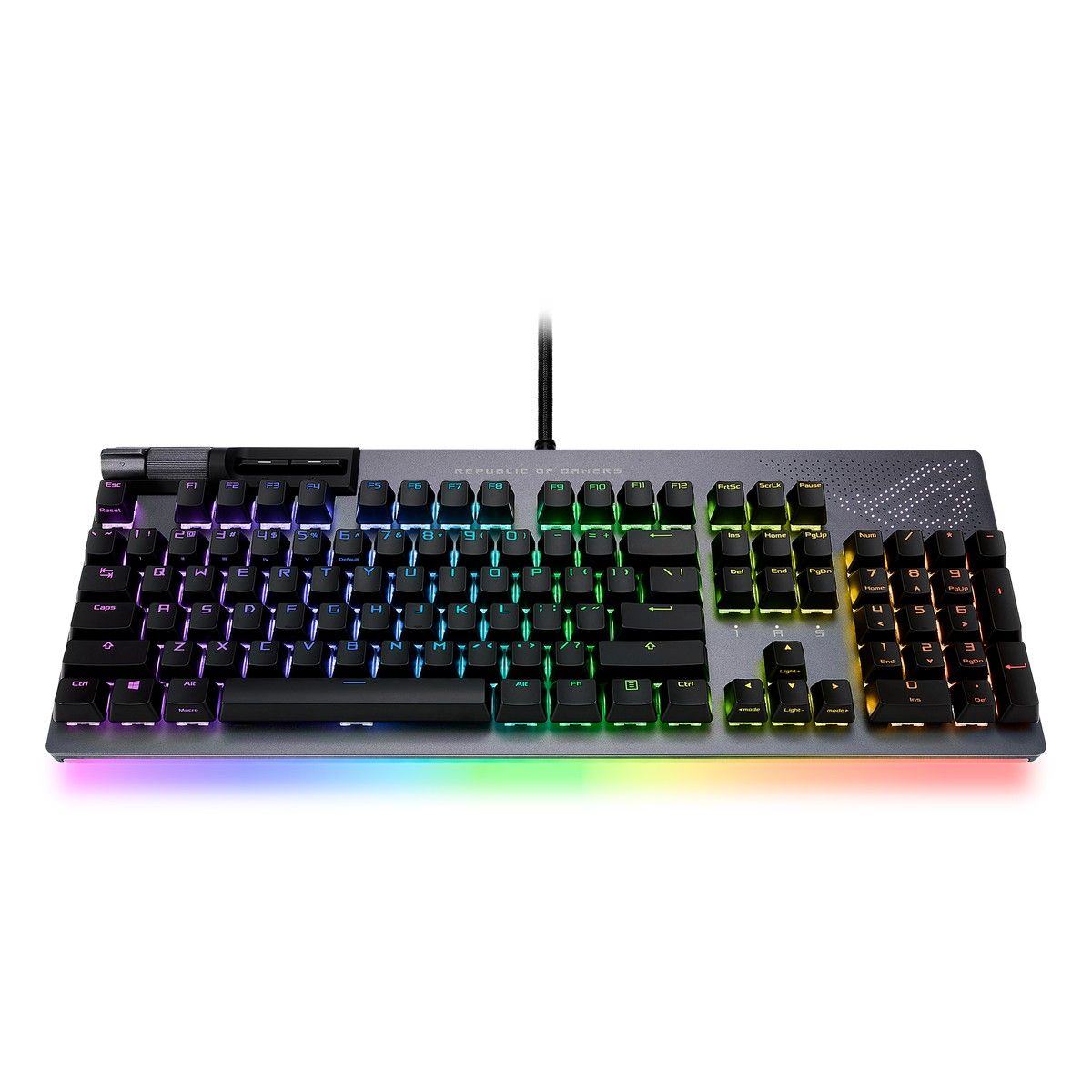 Клавиатура ASUS XA07 STRIX FLARE II ANI ROG NX Red PBT 100% USB