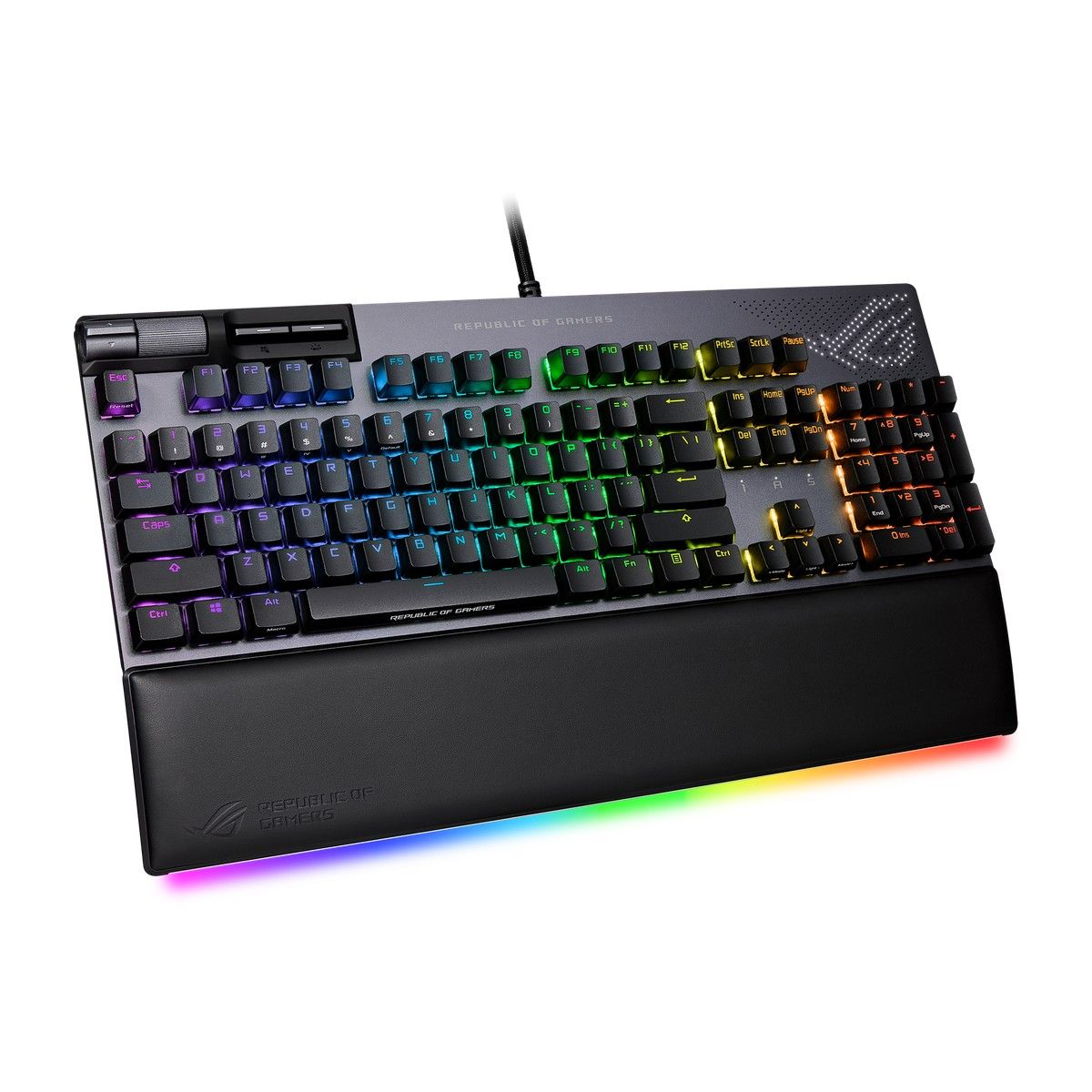 Клавиатура ASUS XA07 STRIX FLARE II ANI ROG NX Red PBT 100% USB