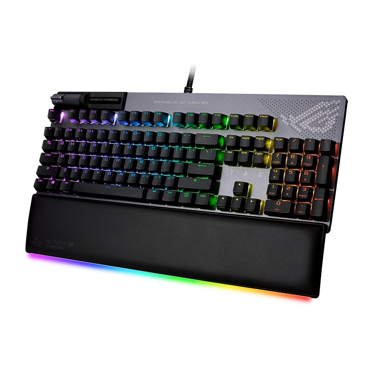 Клавиатура ASUS XA07 STRIX FLARE II ANI ROG NX Red PBT 100% USB