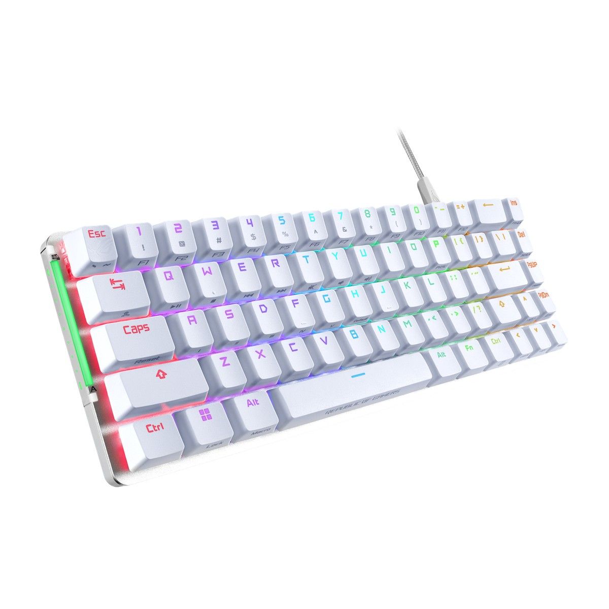 Клавиатура ASUS M602 FALCHION ACE/NXRD/WHT/RU/ABS KB,ROG NX MECHANICAL,ABS