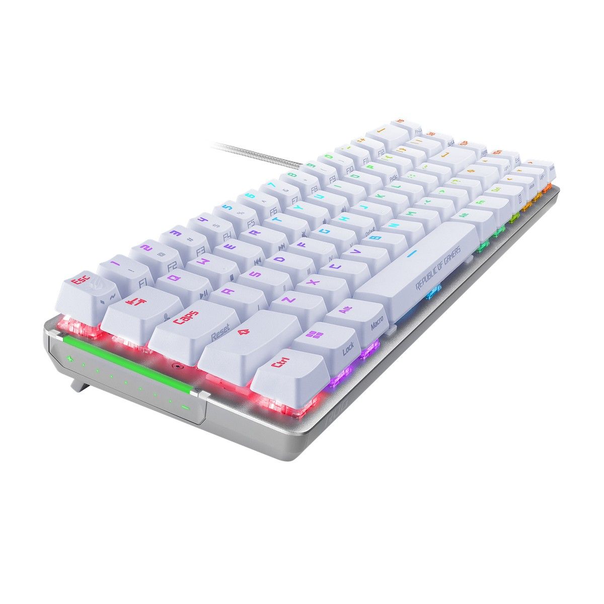 Клавиатура ASUS M602 FALCHION ACE/NXRD/WHT/RU/ABS KB,ROG NX MECHANICAL,ABS