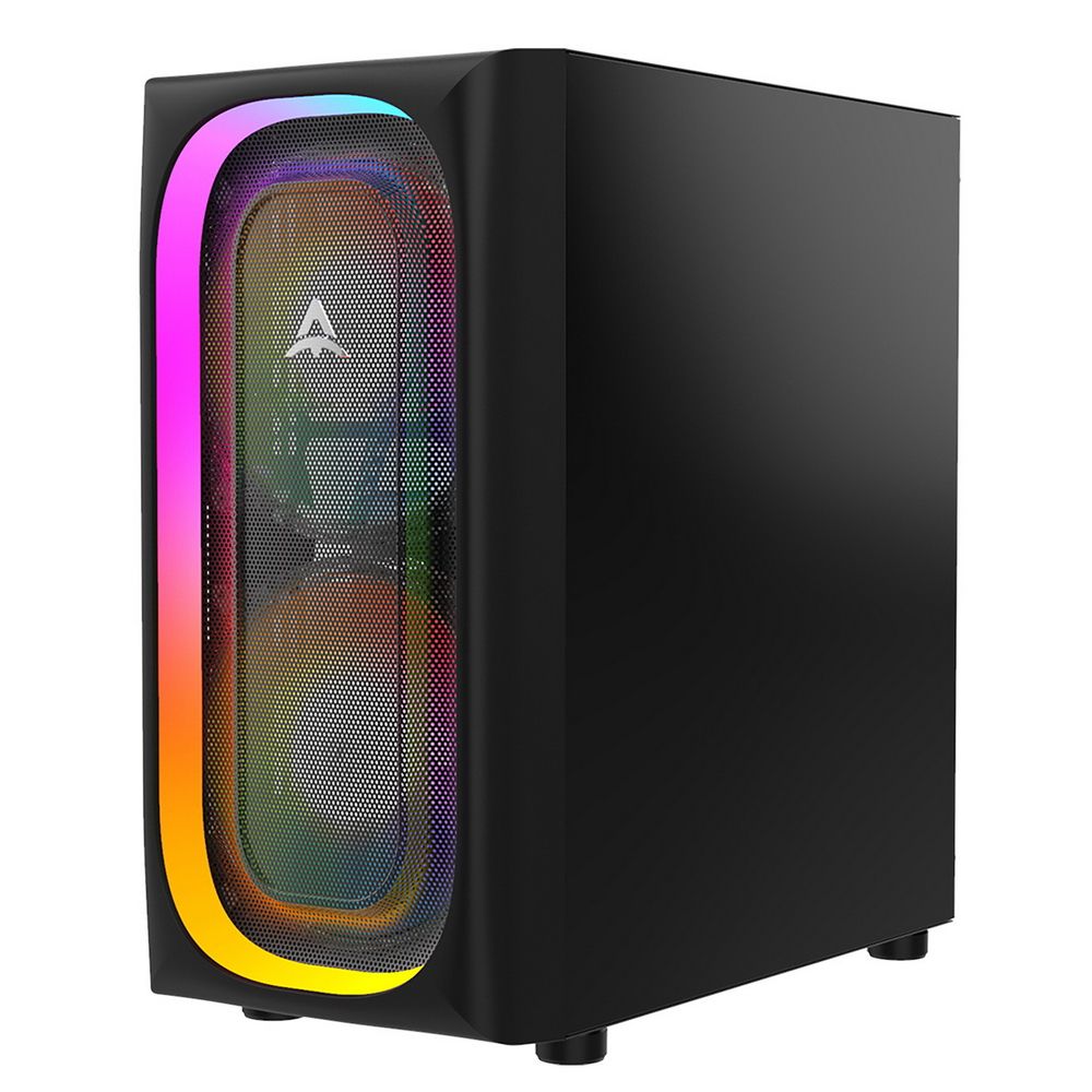 Корпус ALSEYE Ai Pro-B (Halo Pro) Material: 0.7mm SPCC, Motherboard Compatiblility: Mini-ITX/Micro ATX/ATX/EATX, I/O Ports: USB2.0*1+HD Audio+USB3.0*1+Typc*1, Drive bay: H.D.D(3.5»)*3pcs+S.S.D(2.5») *2pcs, Metallic Size: 375*200*445mm, Case Size: 405*200*460mm