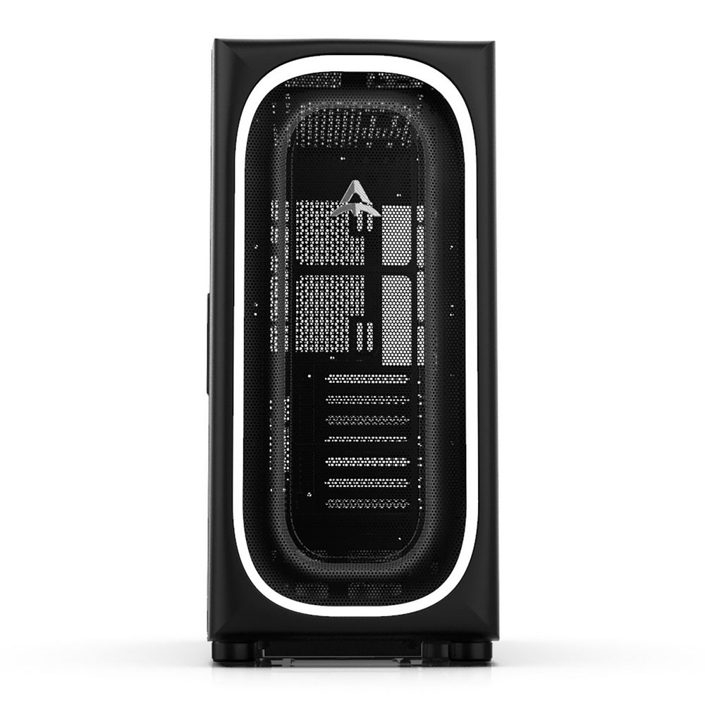 Корпус ALSEYE Ai Pro-B (Halo Pro) Material: 0.7mm SPCC, Motherboard Compatiblility: Mini-ITX/Micro ATX/ATX/EATX, I/O Ports: USB2.0*1+HD Audio+USB3.0*1+Typc*1, Drive bay: H.D.D(3.5»)*3pcs+S.S.D(2.5») *2pcs, Metallic Size: 375*200*445mm, Case Size: 405*200*460mm