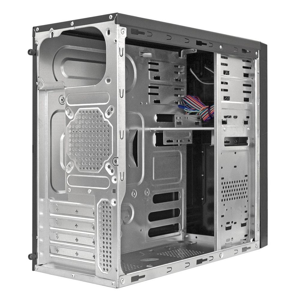 Корпус Exegate Minitower MA-373X-UN500 (mATX, БП UN500 с вент. 12см, 2*USB, аудио, черный)