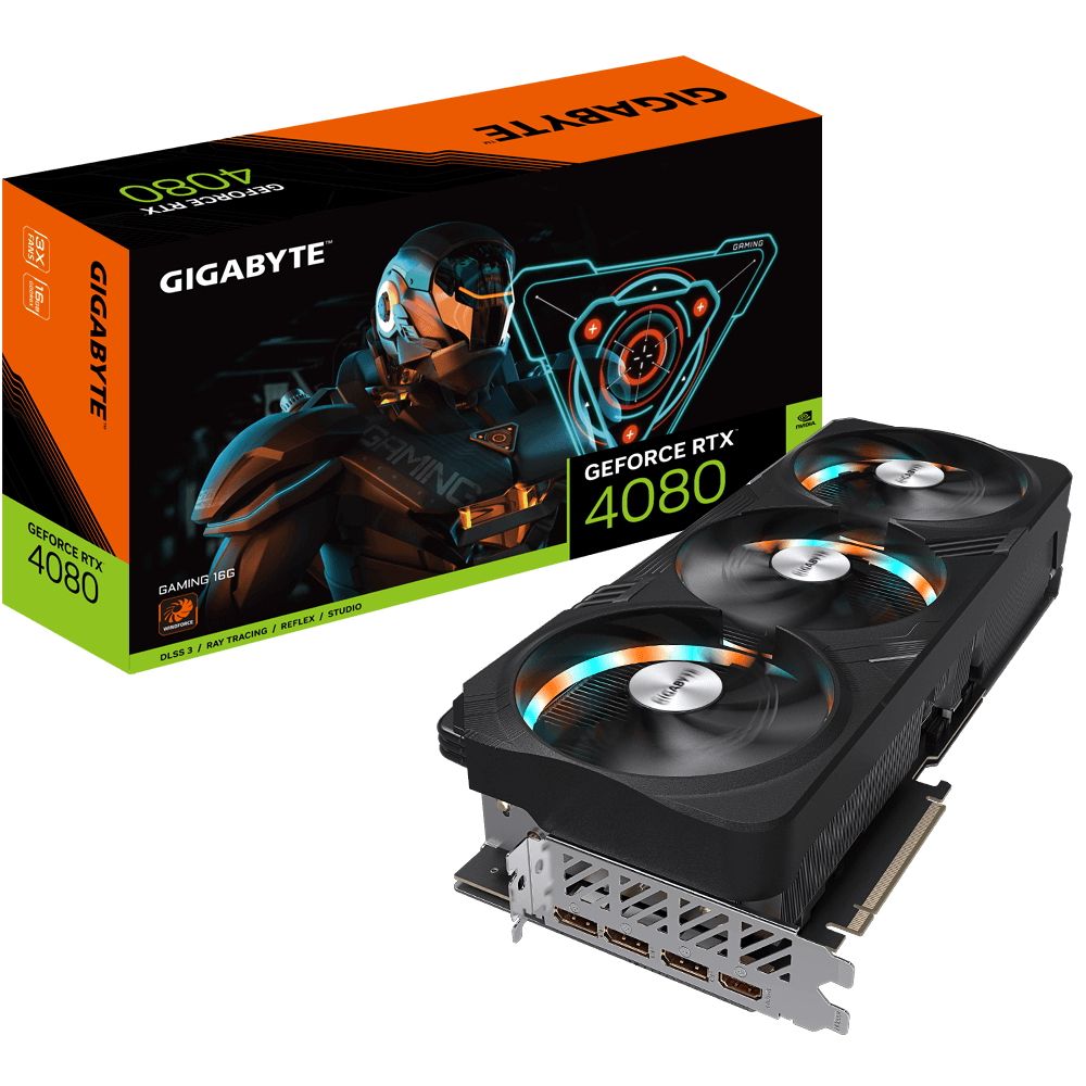Видеокарта Gigabyte RTX4080 GAMING 16GB GDDR6X 256bit HDMI 3xDP RTL (311520)