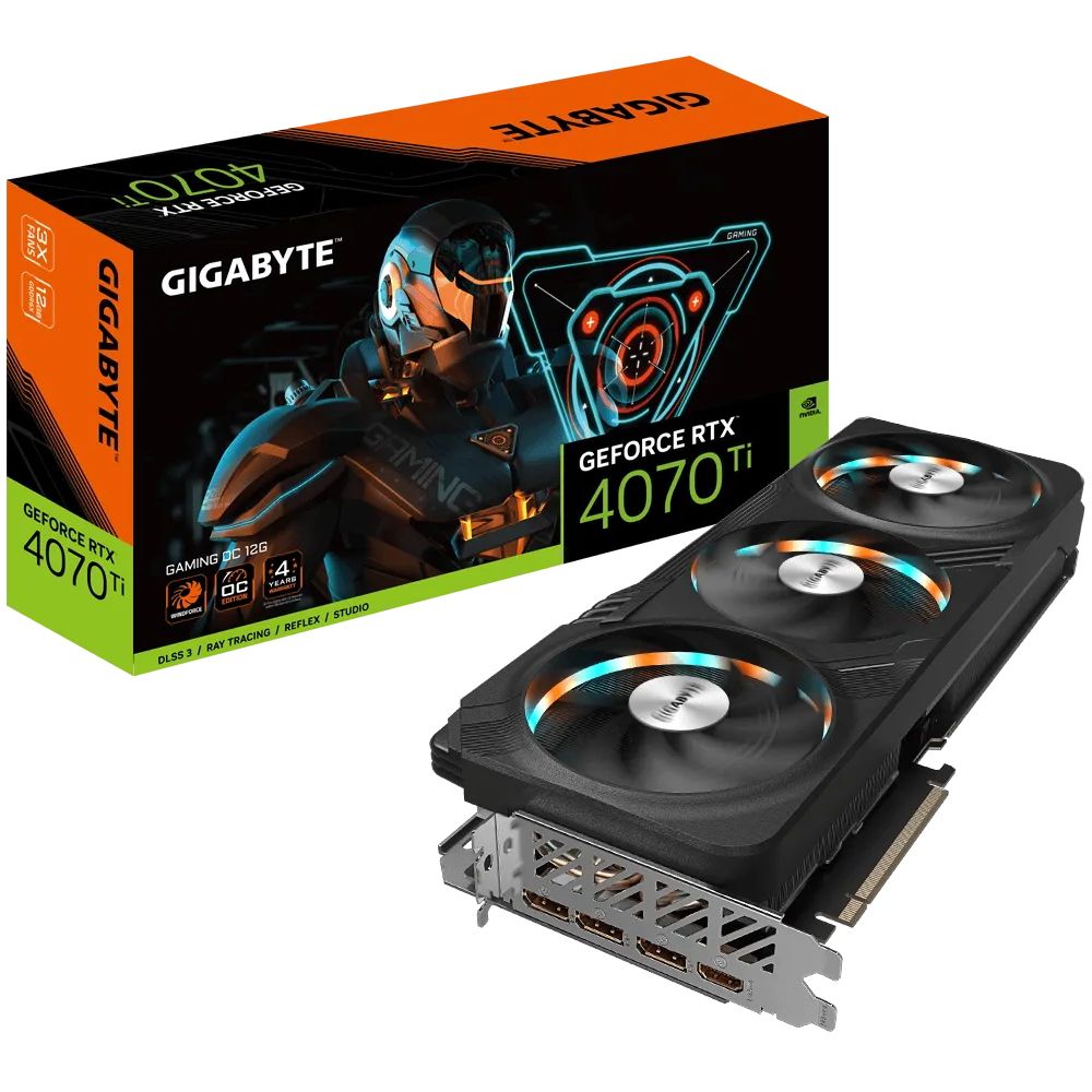 Видеокарта Gigabyte RTX4070Ti GAMING 12GB (312565)