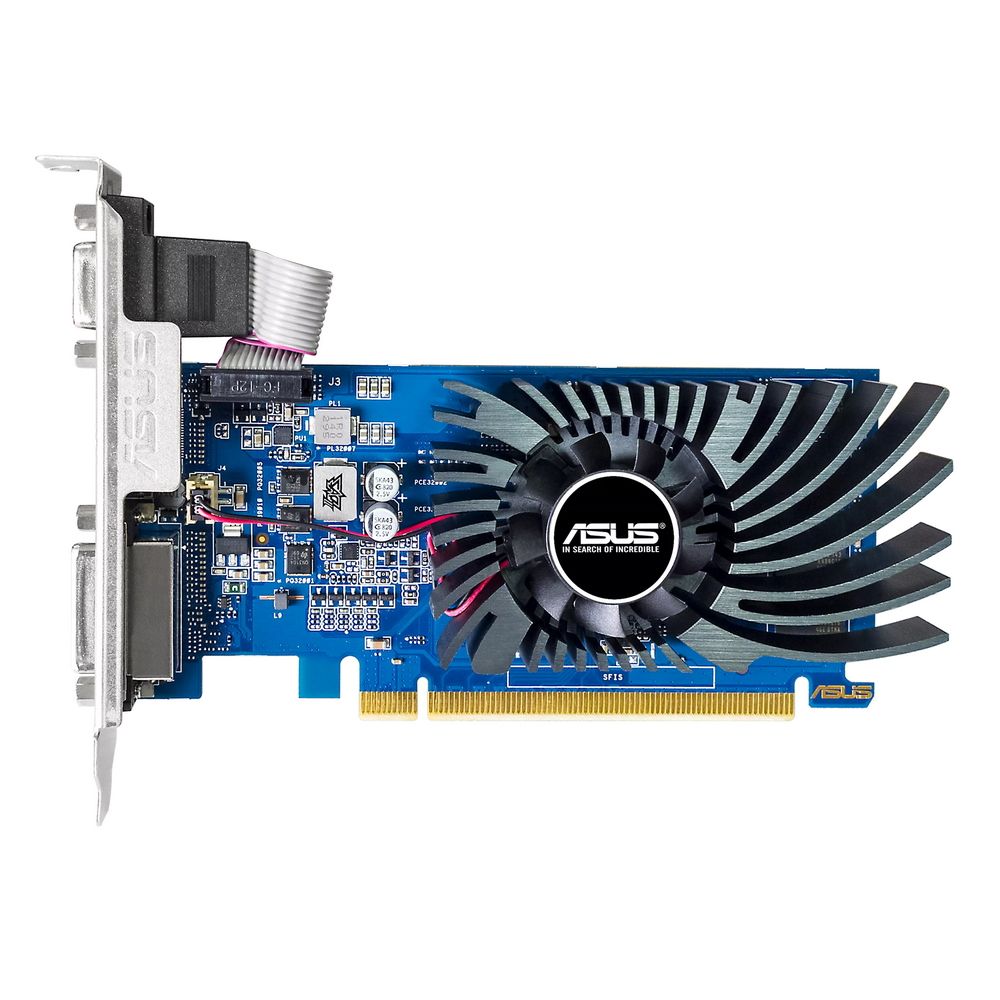 Видеокарта ASUS GT730-2GD3-BRK-EVO /GT730,VGA,DVI,HDMI,2GD3