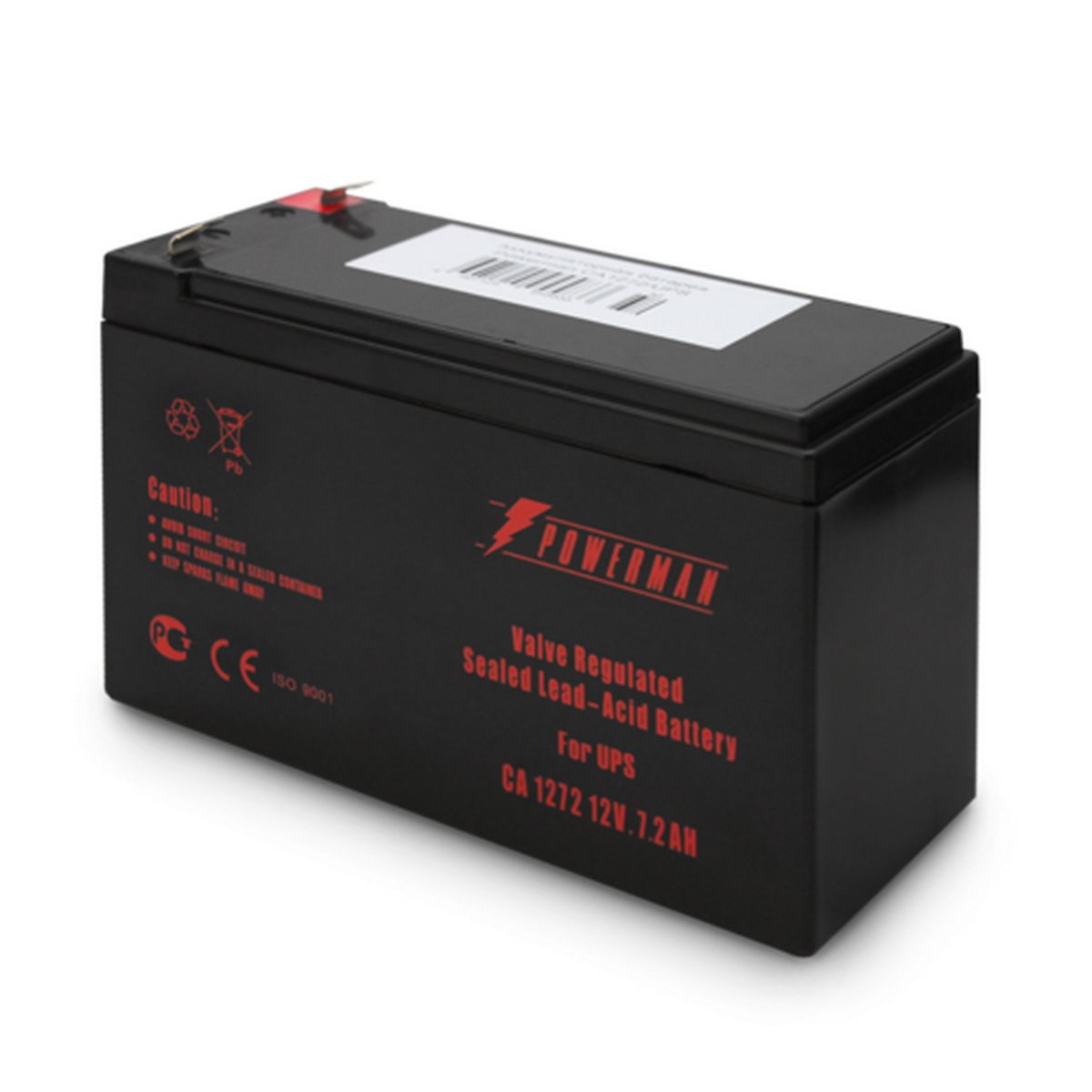 Аккумуляторная батарея PowerMan CA1272 PM/UPS 12В/7,2Ач