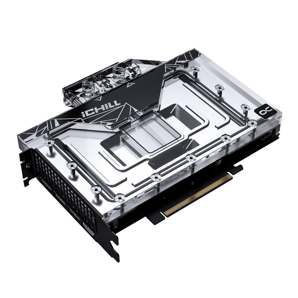 Видеокарта INNO3D RTX4090 ICHILL FROSTBITE 24GB GDDR6X 384-bit DPx3 HDMI 2580MHz/21Gbps 13429 GA102