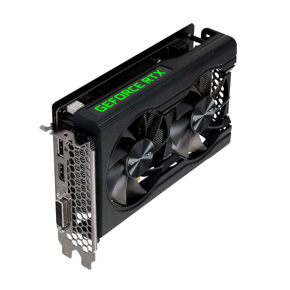Видеокарта Gainward RTX3050 GHOST 8GB GDDR6 128bit DVI HDMI DP 2FAN RTL