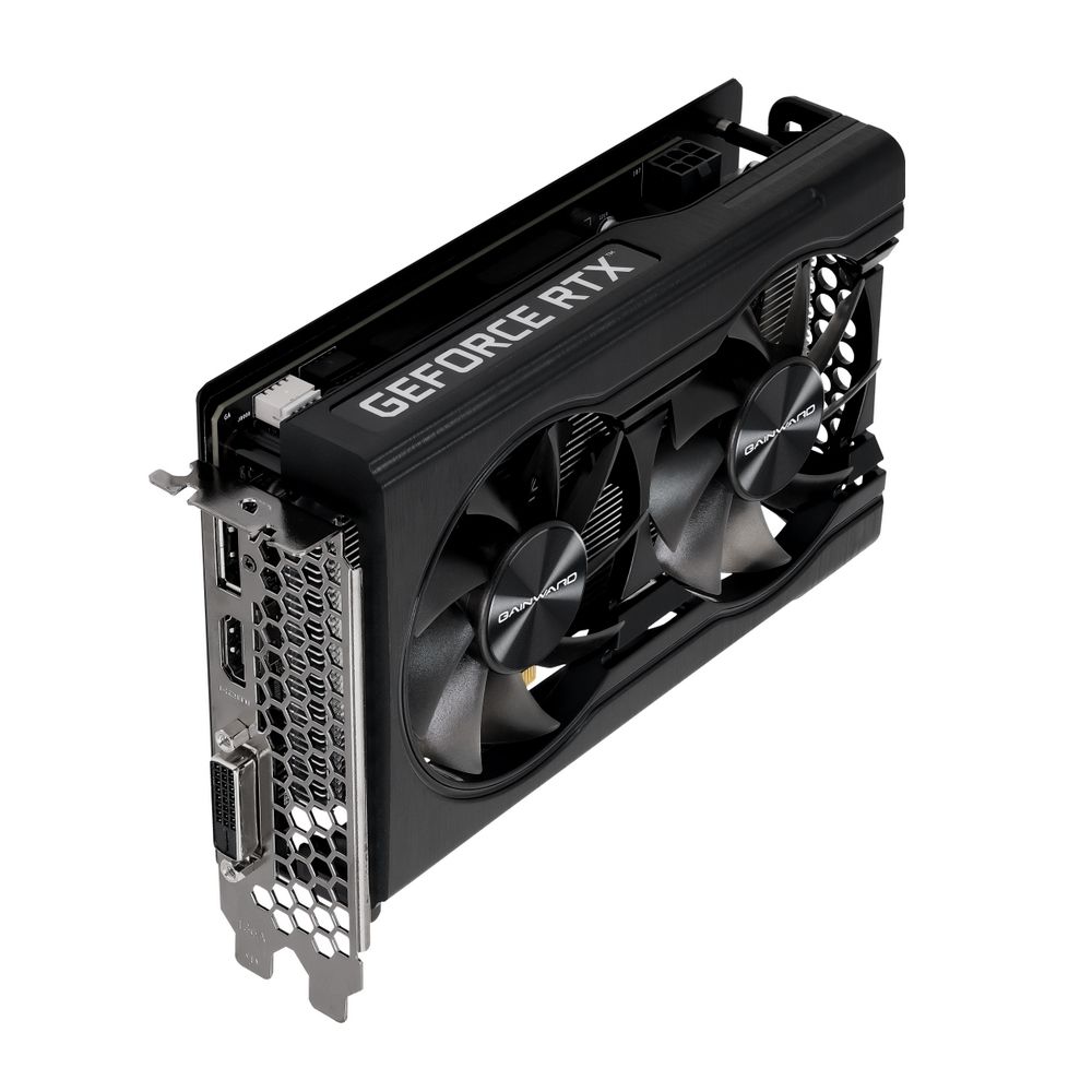 Видеокарта Gainward RTX3050 GHOST 8GB GDDR6 128bit DVI HDMI DP 2FAN RTL