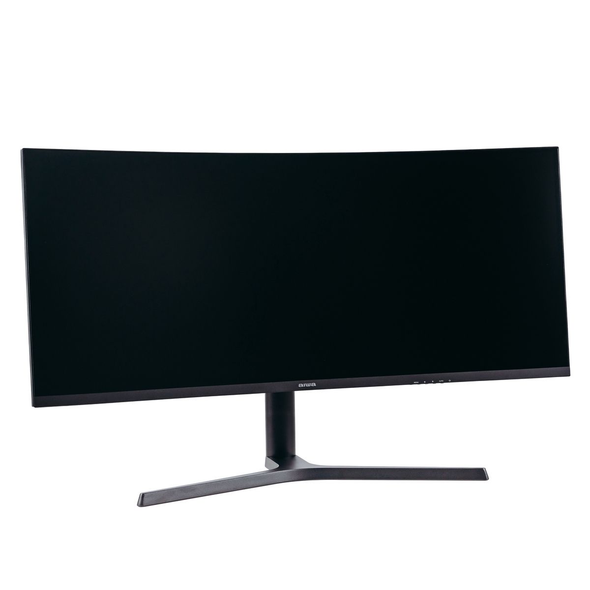 Монитор Aiwa 34" MP340G-Y Black (VA, 3440x1440, 2xHDMI+2xDP, 1 ms, 178°/178°, 300 cd/m, 4000:1, 165Hz, MM, Curved, внешн. БП)