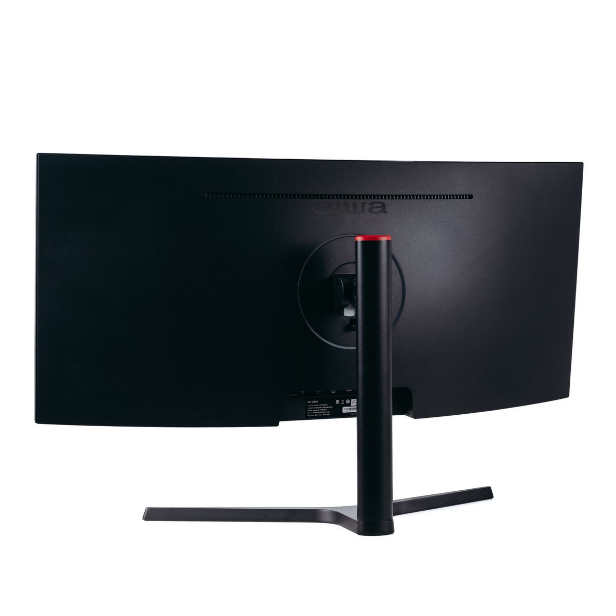 Монитор Aiwa 34" MP340G-Y Black (VA, 3440x1440, 2xHDMI+2xDP, 1 ms, 178°/178°, 300 cd/m, 4000:1, 165Hz, MM, Curved, внешн. БП)