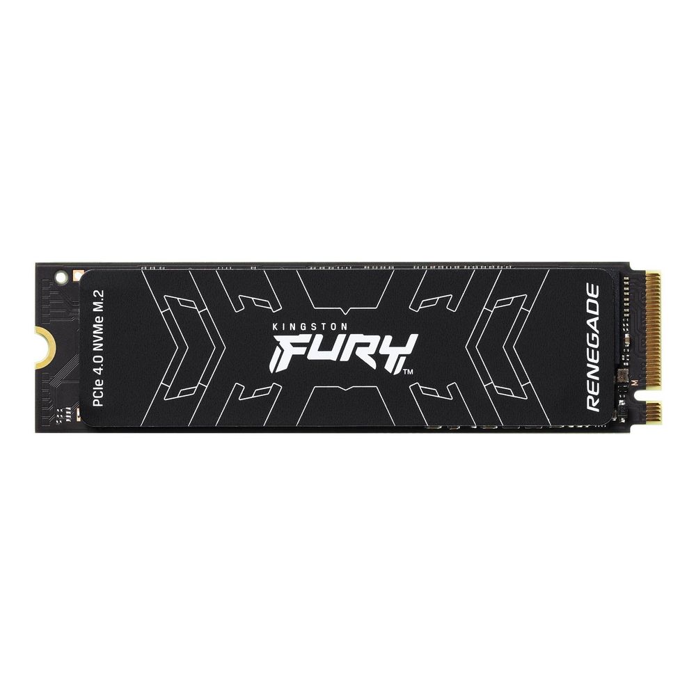 Твердотельный накопитель SSD Kingston FURY Renegade M.2 2280 SFYRSK/500G 500GB Client SSD PCIe 4.0 NVMe, 7300/3900, IOPS 450/900K, MTBF 1.8M, 3D TLC, 500TBW, 0.55DWPD, with Heat Spreader (5 лет), RTL (324525) {10}