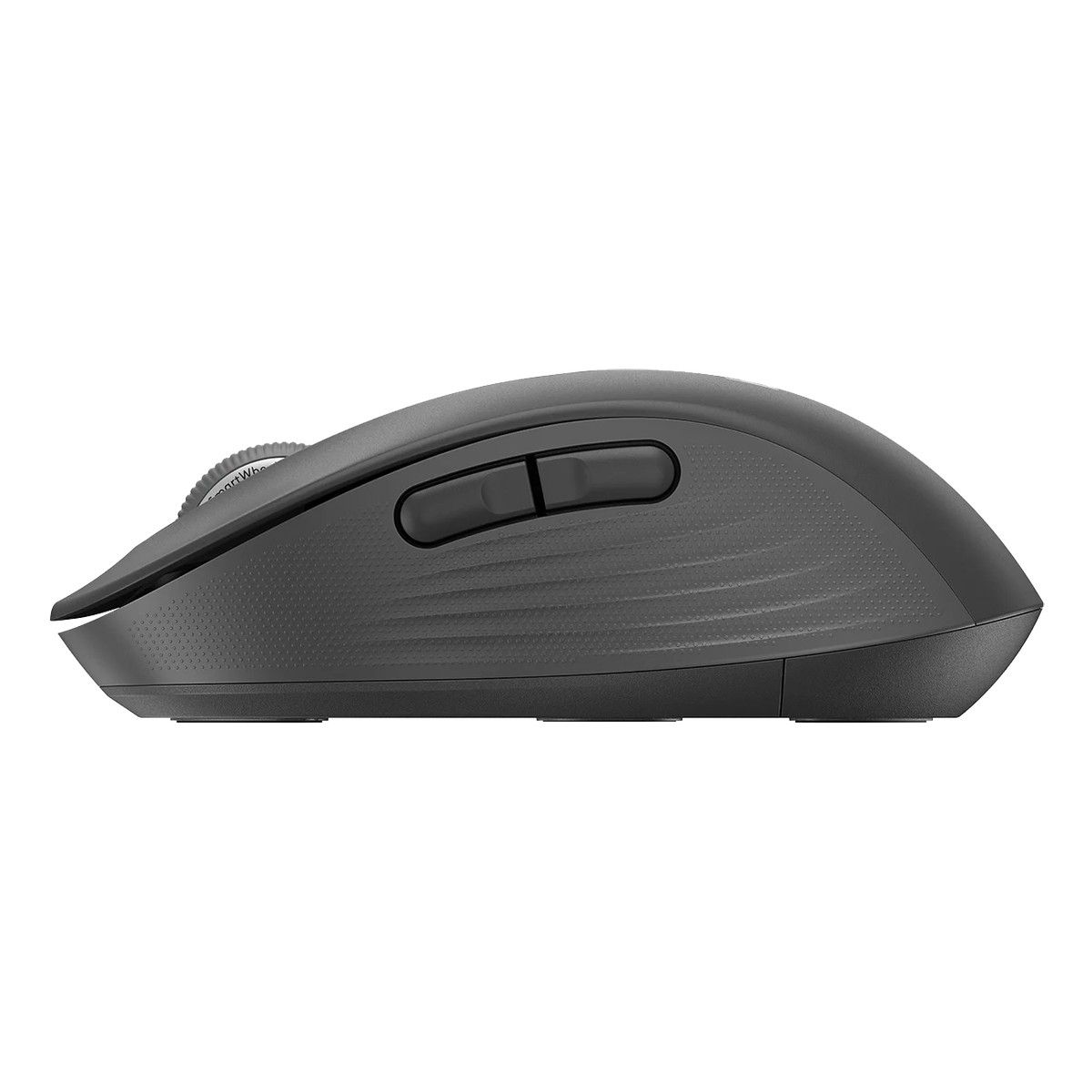 Мышь беспроводная Logitech M650 Signature Graphite |910-006390| темно-серая, 400-4000 dpi, Bluetooth + 2.4G, 5 кнопок, АА-батарейка, полноразмерная, правый хват