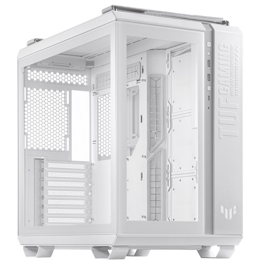 Корпус ASUS TUF Gaming GT502 Tempered Glass Dual Chamber Case White GT502/WHT/TG