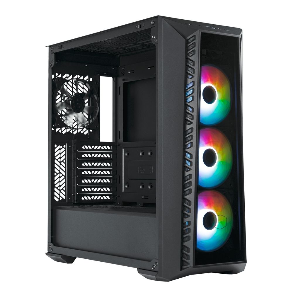 Корпус Cooler Master MasterBox 520, U3x1,U3.1type Cx1,Audio,ARGB fanx3,front TG panel, MB520-KGNN-S01 MB520-KGNN-S01 U3x1,U3.1type Cx1,Audio,ARGB FAN x3,front TG panel